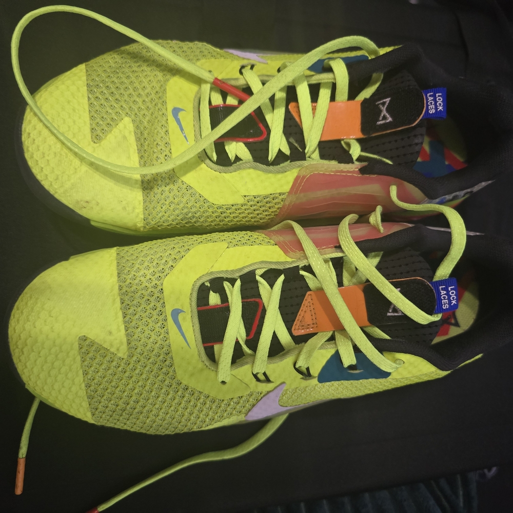 Nike Green and Black Performance Sneakers